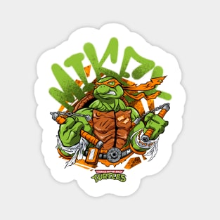 Teenage Mutan t Ninja Turtle Mikey - Graffiti Style Magnet