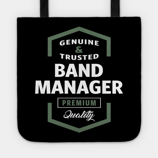 Band Manager Logo Gift Ideas Band Manager Tote Teepublic