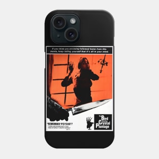 The Bird with the Crystal Plumage (1970) Phone Case