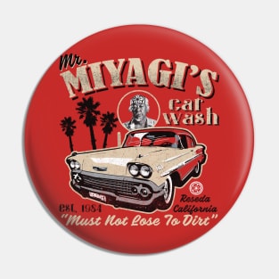 Miyagi's Car Wash Pin