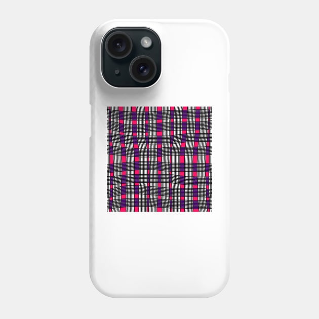 Plaid Pattern Phone Case by GemmasGems