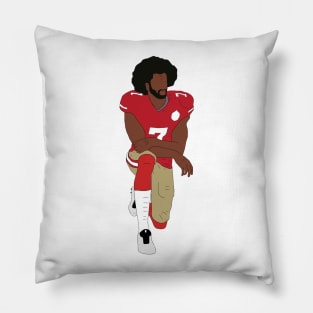 Colin Kaepernick Kneeling Pillow