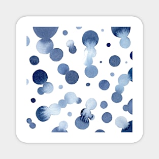 Indigo Space Bubbles Magnet