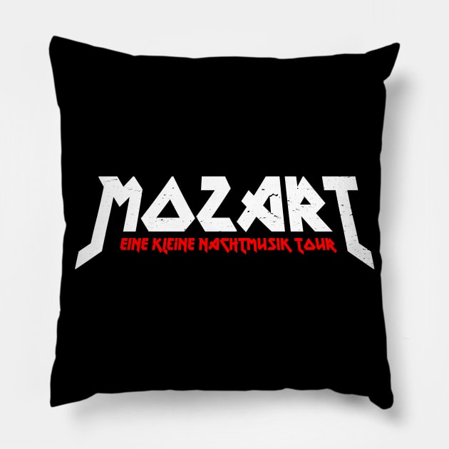 Mozart! Pillow by nickbeta