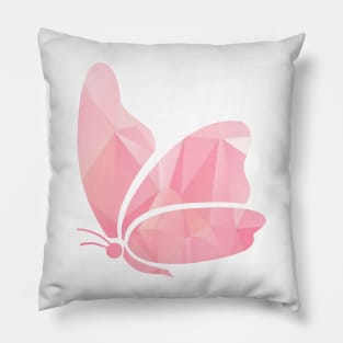 Pink Butterfly Pillow