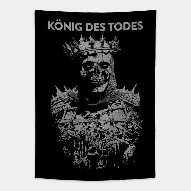 König Des Todes Tapestry by TORVENIUS