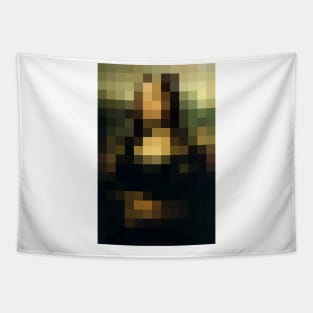 The pixelated MonaLisa Tapestry