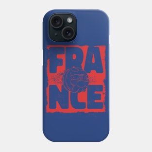 Vintage French Football Retro France Soccer Phone Case