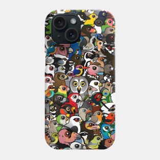 Birdorable Crowd Phone Case