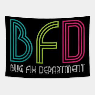 Bug Fix Department Tapestry