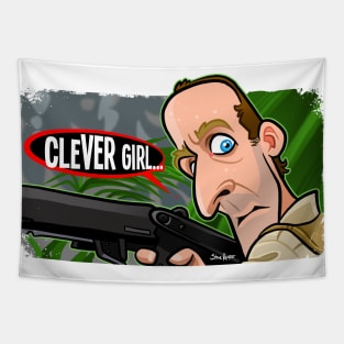 Clever Girl Tapestry