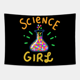 Science Girl Scientist Teacher Chemistry Tapestry