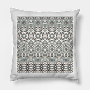 Ethnic patterns in oriental style. Pillow