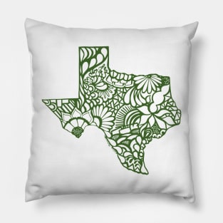 Texas_GRN Pillow