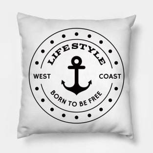 West coast life style Pillow