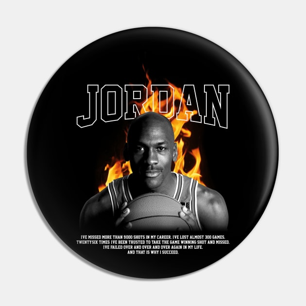 Michael Jordan Legend Pin by Ubold