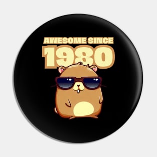 Awesome since 1980 Pin