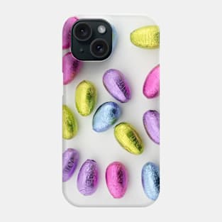 Coloured Foil Chocolate Eggs Phone Case