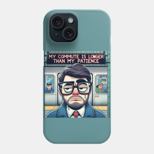 New York Subway Commuter NYC Subway Train Phone Case