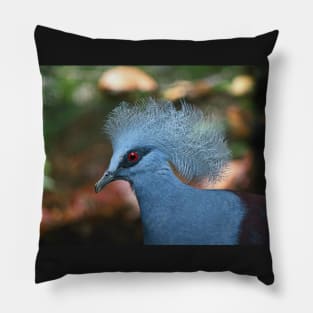 Victorian Crested Pigeon Pillow