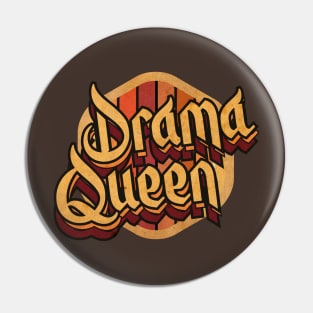 Drama Vintage Queen Pin