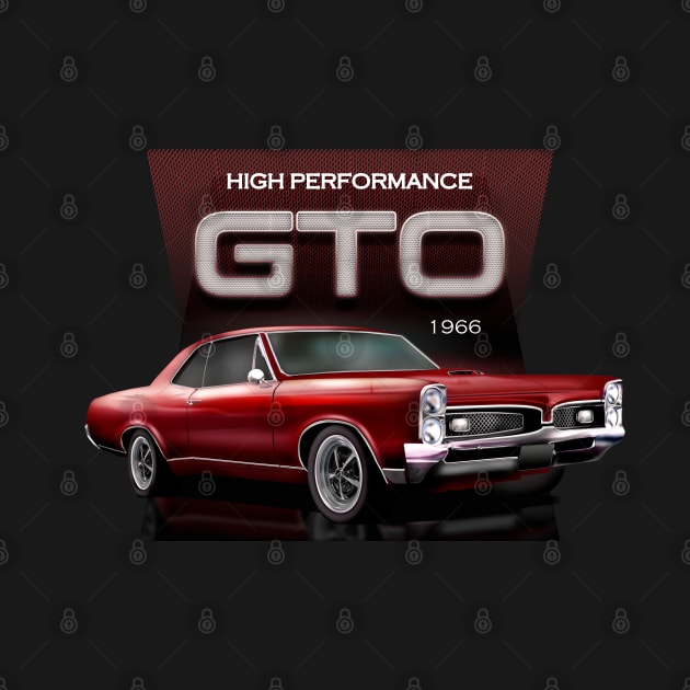 GTO Pontiac Muscle Car by hardtbonez