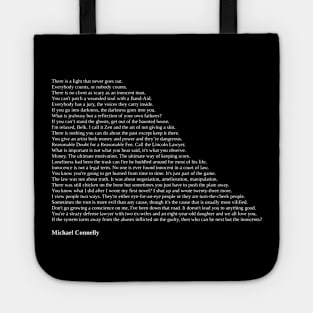 Michael Connelly Quotes Tote