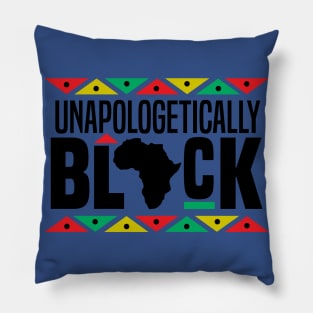 Unapologetically Black Pillow