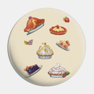 Vintage Pies Pin