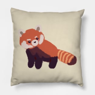 Cute red panda (I love red panda) Pillow