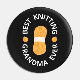 Best Knitting Grandma Ever, Gifts for Knitters Pin