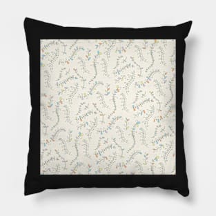 Summer leaves Pillow