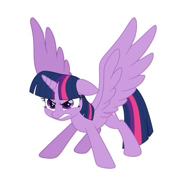 Battle Twilight Sparkle by CloudyGlow