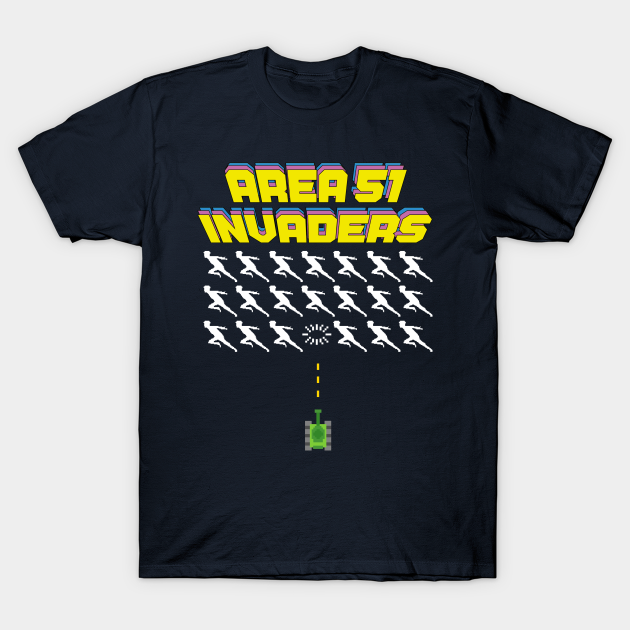 Discover Area 51 Invaders - Storm Area 51 Alien - T-Shirt