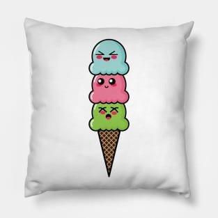 Cute Ice Cream Cone Pillow