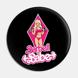 Barbell Babe Pin