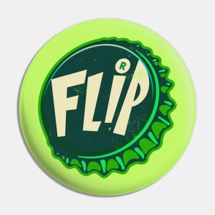 Vintage Flip Soda Bottlecap Pin