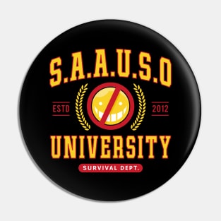 Anti Sensei University Pin