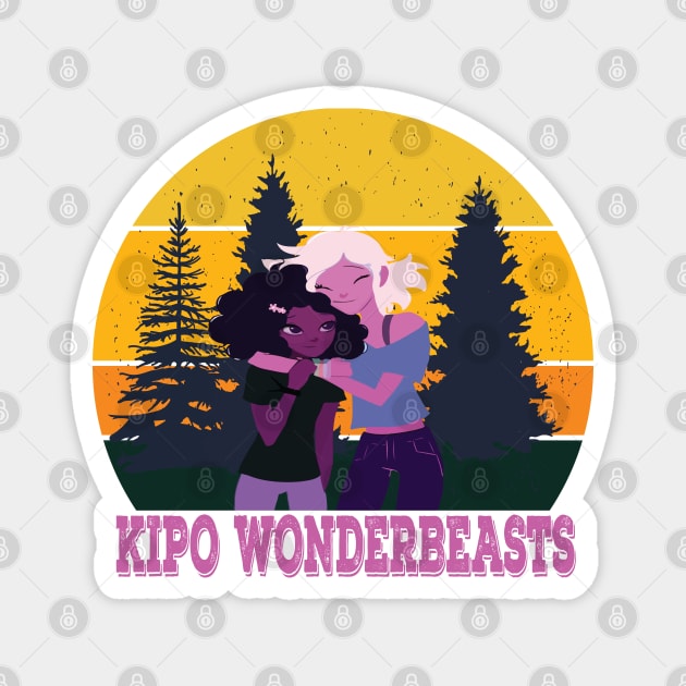 KIPO and the age of wonderbeasts Magnet by SurpriseART