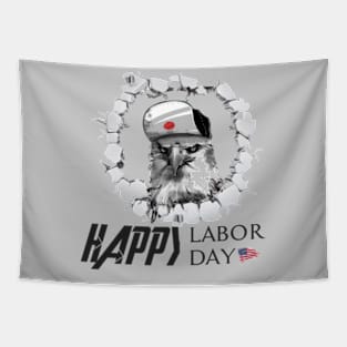 Happy labor day Tapestry