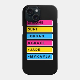 TEAM USA 202ONE (pansexual colors) Phone Case