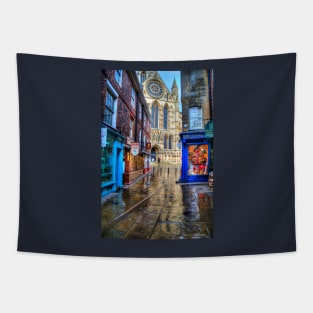 York Minster And Shops Tapestry