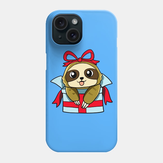 Sloth Gift Phone Case by WildSloths