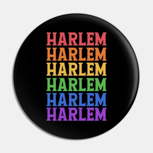 HARLEM COLORFUL CITY Pin