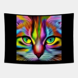 Rainbow Cat Tapestry