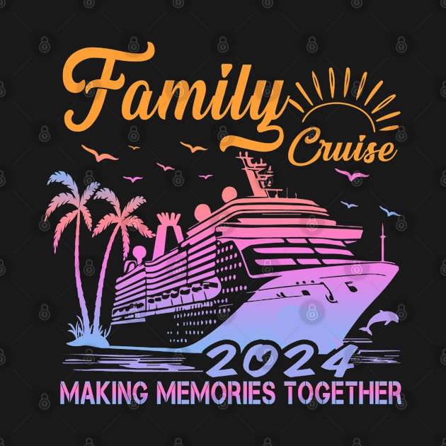 Cruise Squad 2024 Summer Vacation Matching Family Group by The Design Catalyst