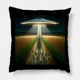 Leaving the Earth behind. Pillow