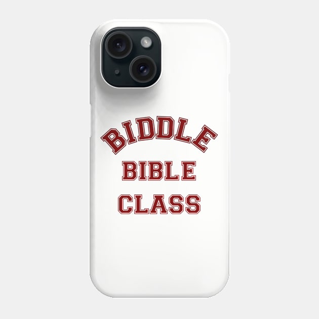 Biddle Bible Class Phone Case by Gate City Magic