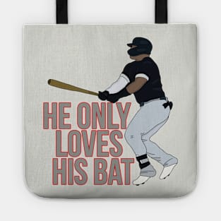 He Only Loves His Bat Tote