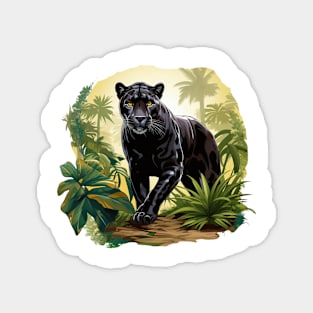 Jungle Panther Magnet